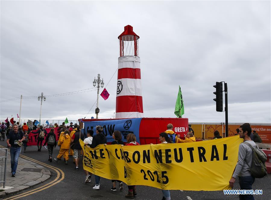 BRITAIN-BRIGHTON-CLIMATE CHANGE-MARCH