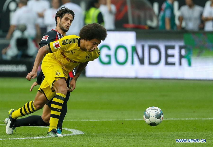 (SP)GERMANY-FRANKFURT-SOCCER-BUNDESLIGA-FRANKFURT VS DORTMUND