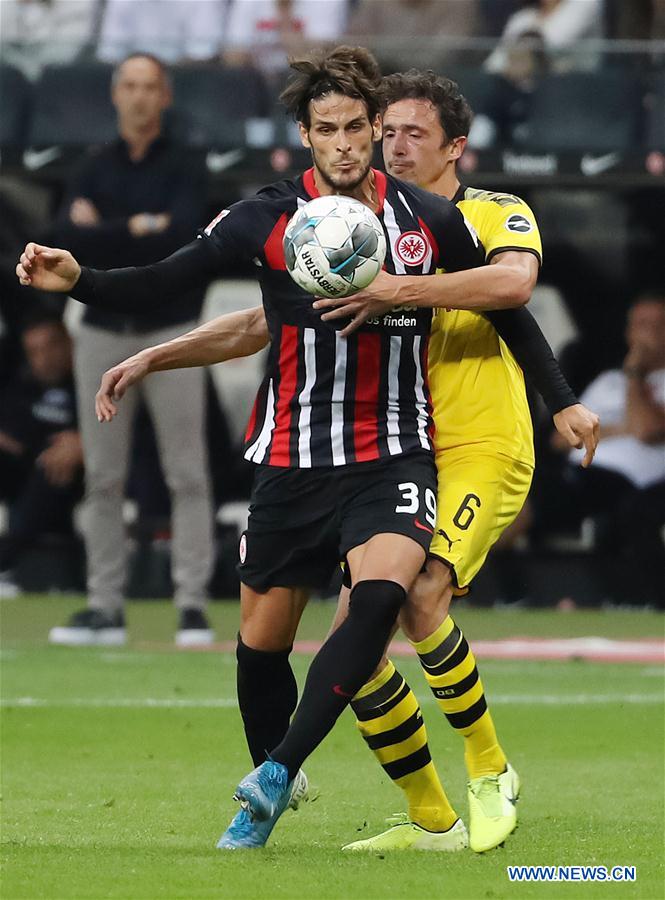 (SP)GERMANY-FRANKFURT-SOCCER-BUNDESLIGA-FRANKFURT VS DORTMUND