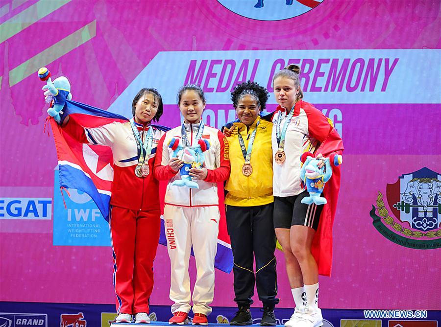 (SP)THAILAND-PATTAYA-WEIGHTLIFTING CHAMPIONSHIPS-WOMEN'S 64KG