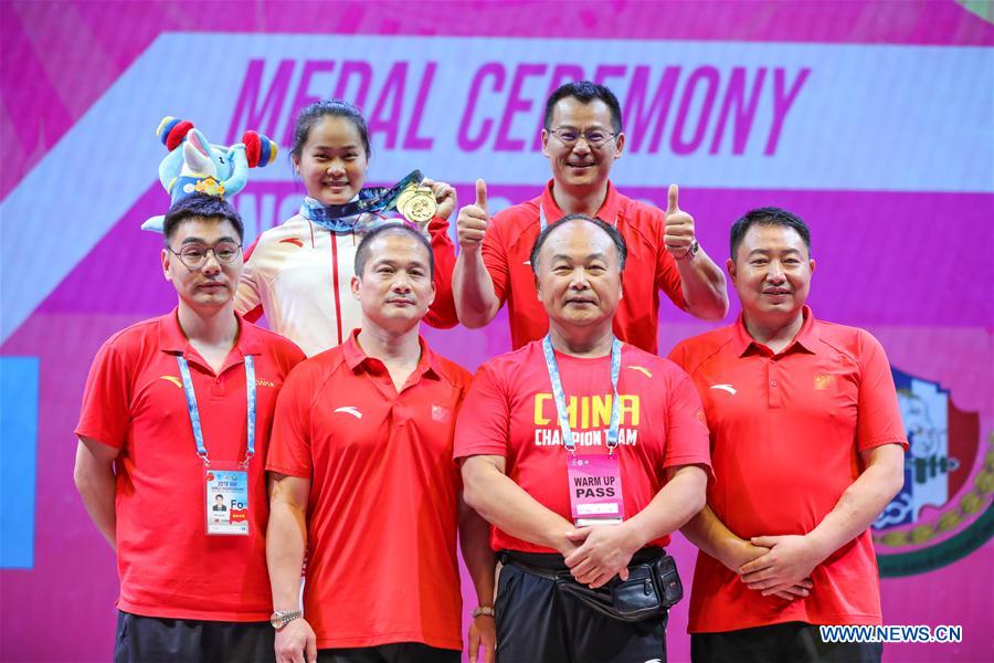 (SP)THAILAND-PATTAYA-WEIGHTLIFTING CHAMPIONSHIPS-WOMEN'S 64KG