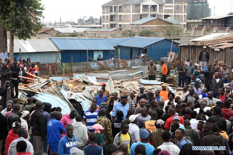 KENYA-NAIROBI-CLASSROOM-COLLAPSE
