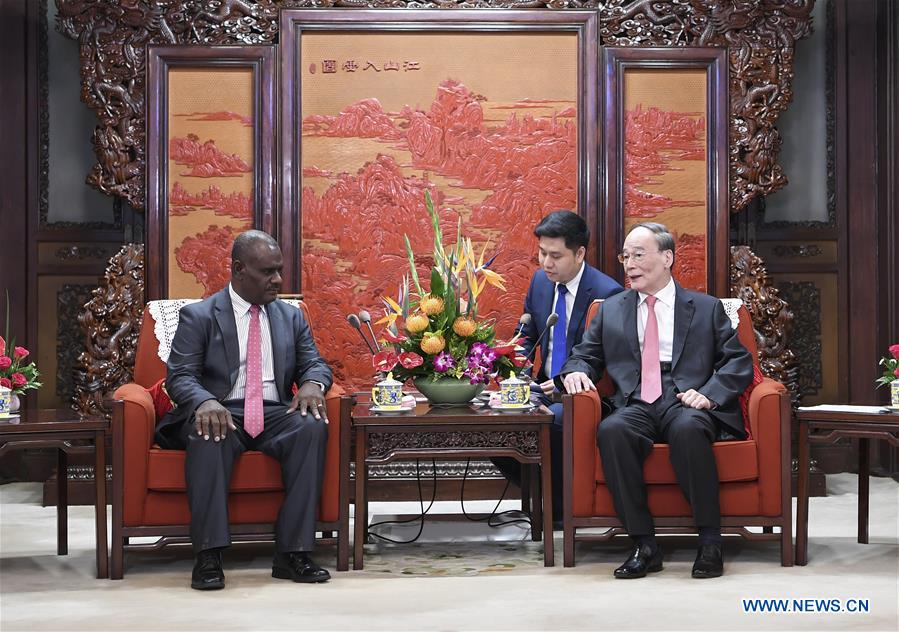 CHINA-BEIJING-WANG QISHAN-MEETING (CN)