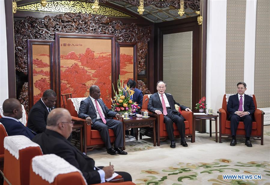 CHINA-BEIJING-WANG QISHAN-MEETING (CN)