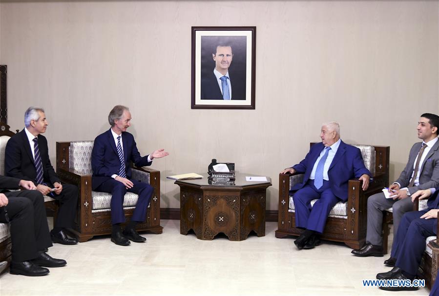 Syria Committed To Political Process To End Conflict Fm Xinhua