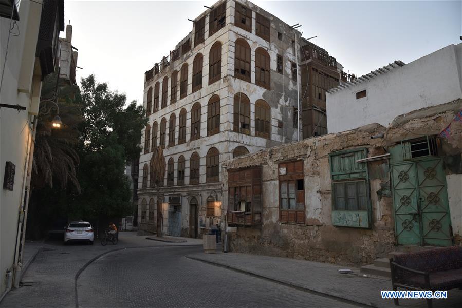 SAUDI ARABIA-JEDDAH-HISTORICAL AREA-AL BALAD