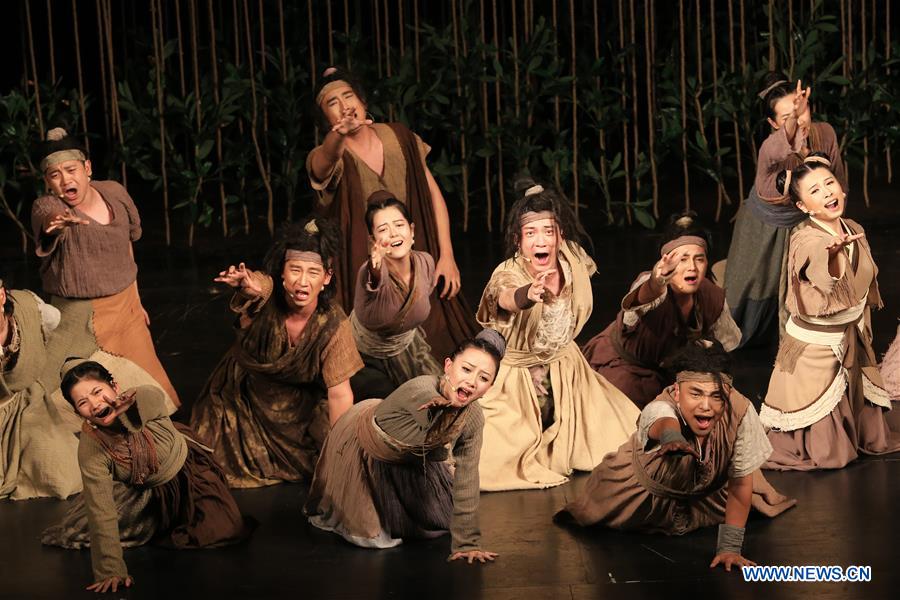 GREECE-PIRAEUS-CHINA-THEATRICAL SHOW