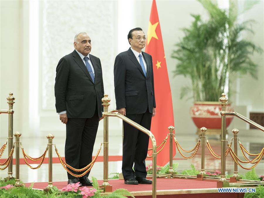 CHINA-BEIJING-LI KEQIANG-IRAQI PM-TALKS (CN)