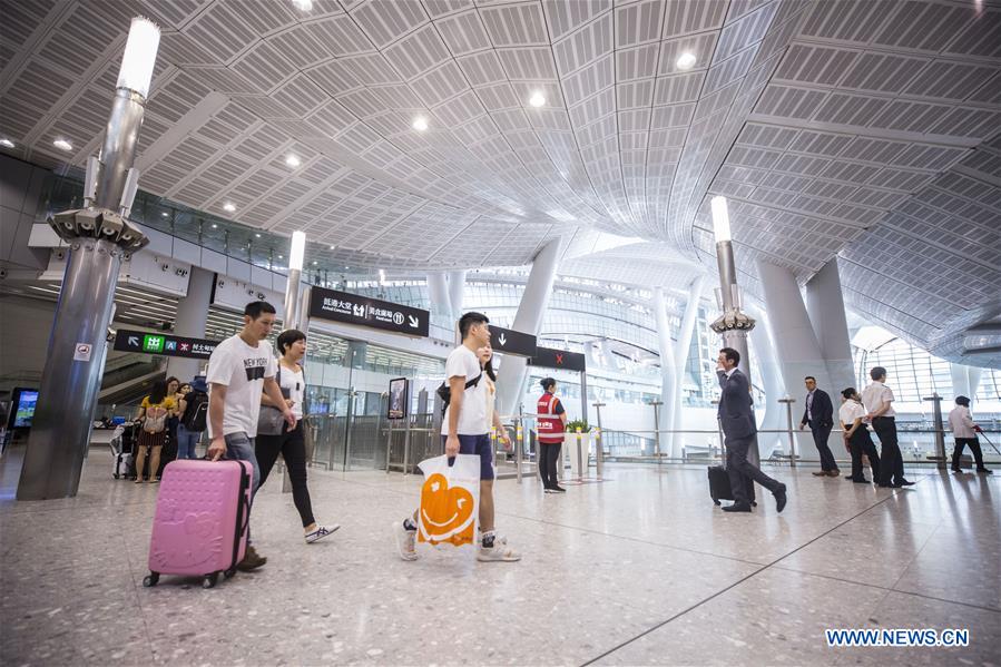 CHINA-HONG KONG-HIGH-SPEED RAILWAY-ANNIVERSARY (CN)