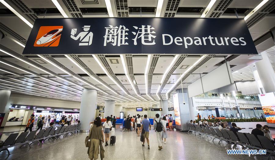 CHINA-HONG KONG-HIGH-SPEED RAILWAY-ANNIVERSARY (CN)
