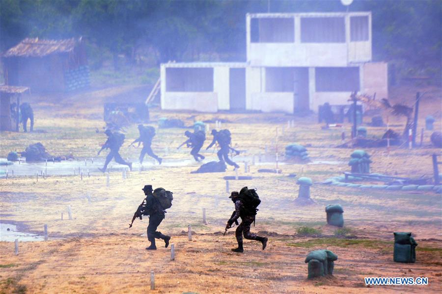 SRI LANKA-KUCHCHVELI-MILITARY EXERCISE