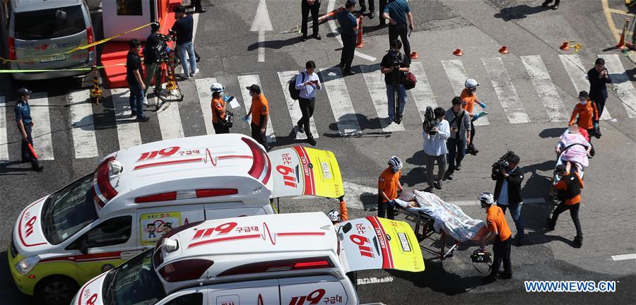 (SPOT NEWS)SOUTH KOREA-GIMPO-NURSING HOSPITAL-FIRE