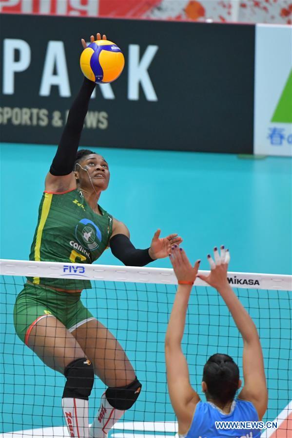 (SP)JAPAN-TOYAMA-VOLLEYBALL-WOMEN'S WORLD CUP-CMR VS ARG