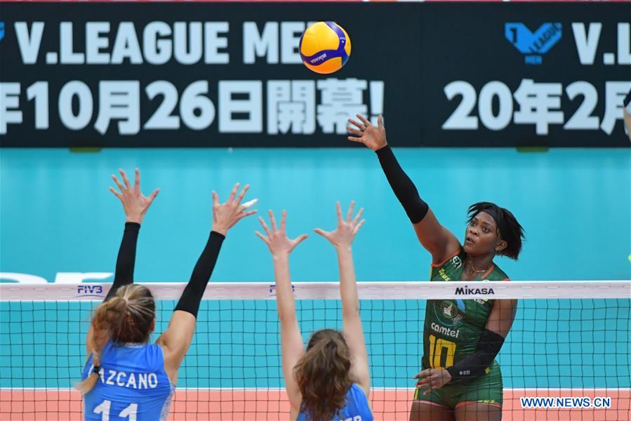 (SP)JAPAN-TOYAMA-VOLLEYBALL-WOMEN'S WORLD CUP-CMR VS ARG