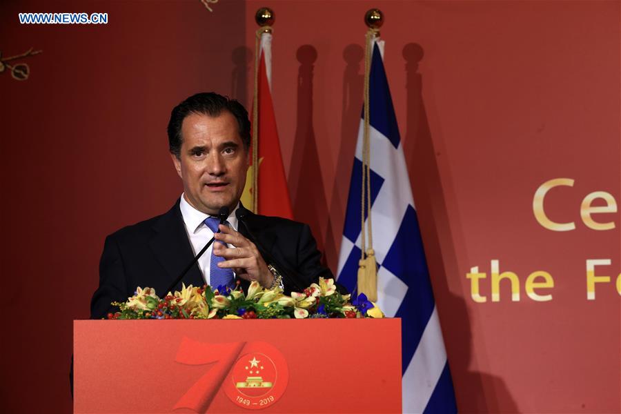 GREECE-ATHENS-CHINA-FRIENDSHIP-AWARD-RECEPTION