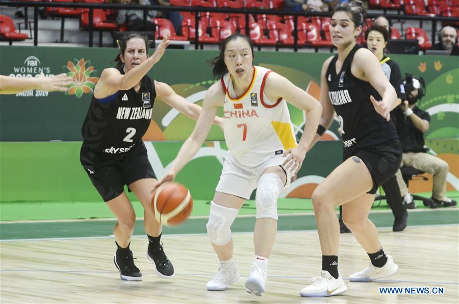 (SP)INDIA-BANGALORE-FIBA WOMEN'S ASIA CUP-CHN VS NZL