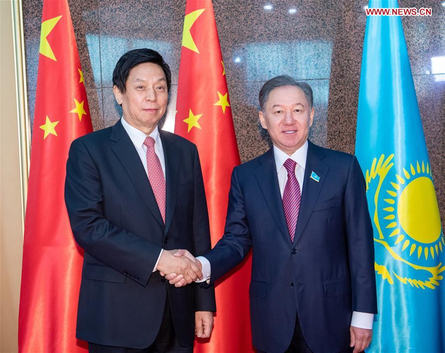 KAZAKHSTAN-CHINA-LI ZHANSHU-VISIT