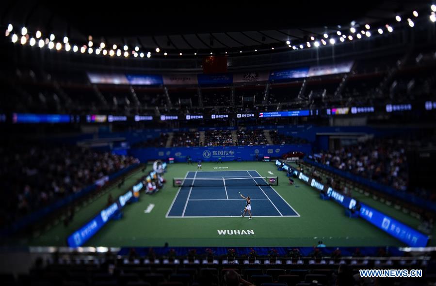 (SP)CHINA-WUHAN-WTA-TENNIS-WUHAN OPEN (CN)
