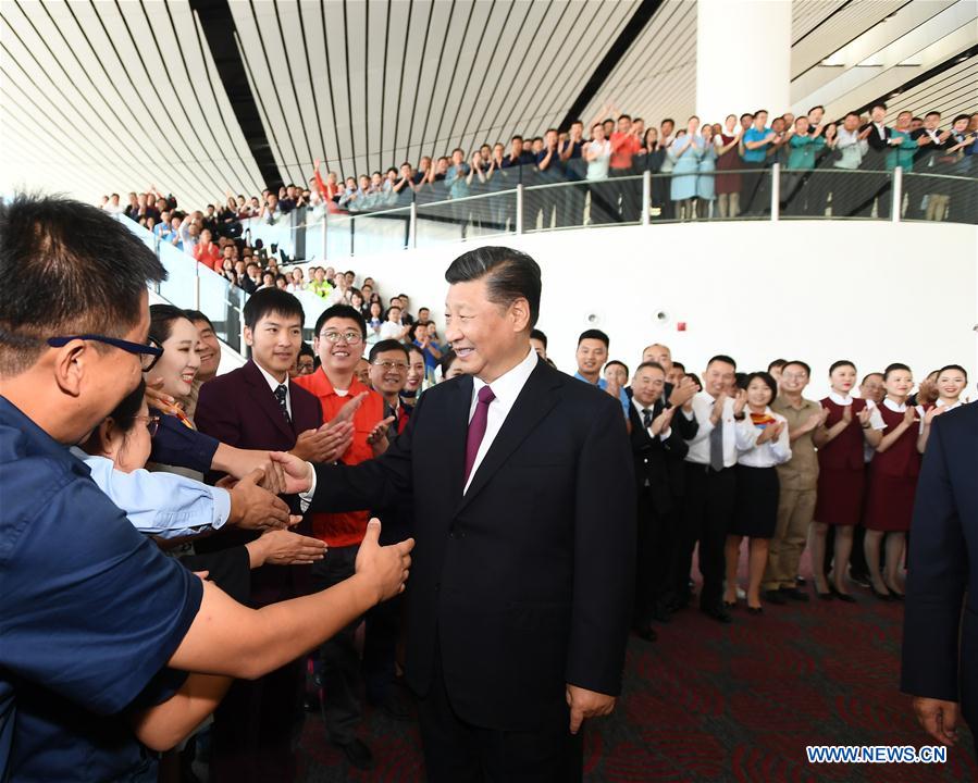 CHINA-BEIJING-XI JINPING-NEW AIRPORT-OPEN (CN)