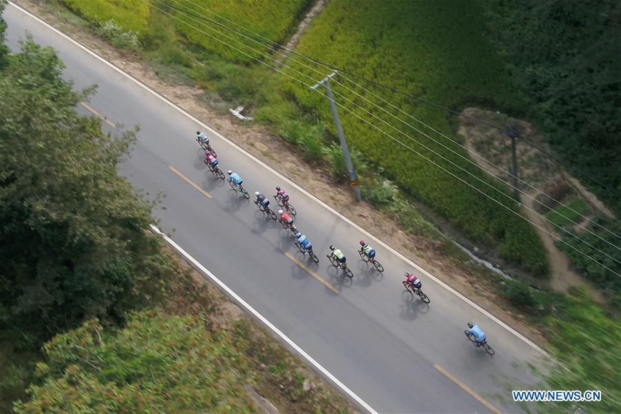 (SP)CHINA-YICHUN-CYCLING-10TH TOUR OF POYANG LAKE