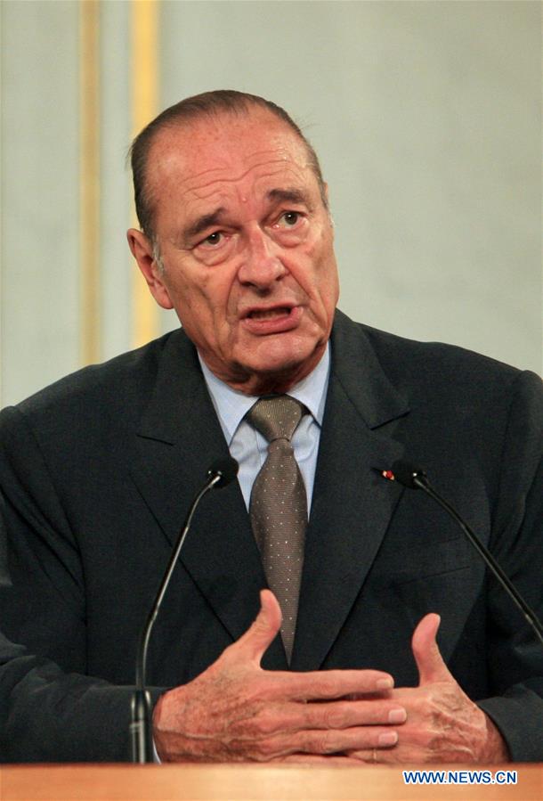 FRANCE-EX-PRESIDENT-CHIRAC-PASSING AWAY