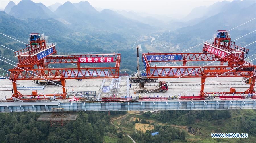 CHINA-GUIZHOU-PINGTANG BRIDGE-CONSTRUCTION-CLOSURE (CN)