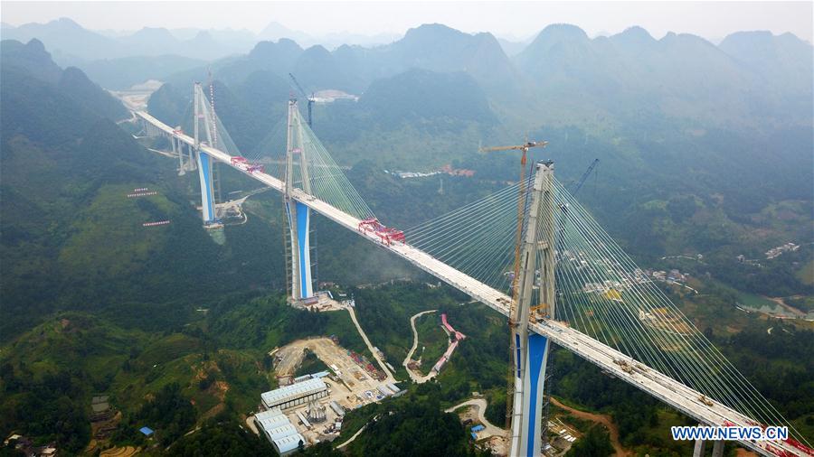 CHINA-GUIZHOU-PINGTANG BRIDGE-CONSTRUCTION-CLOSURE (CN)