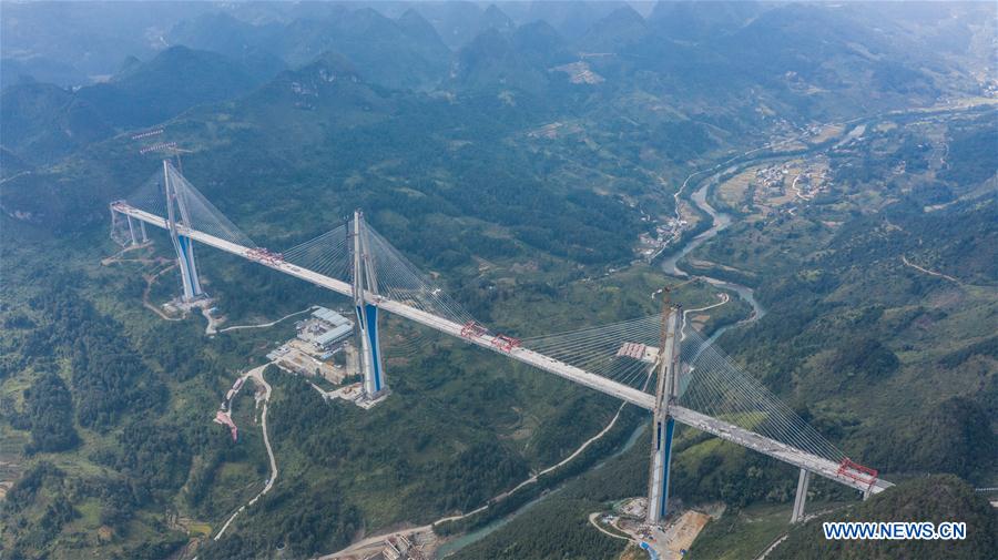 CHINA-GUIZHOU-PINGTANG BRIDGE-CONSTRUCTION-CLOSURE (CN)