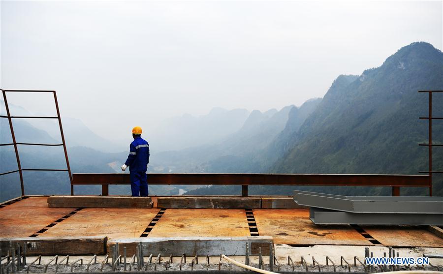 CHINA-GUIZHOU-PINGTANG BRIDGE-CONSTRUCTION-CLOSURE (CN)