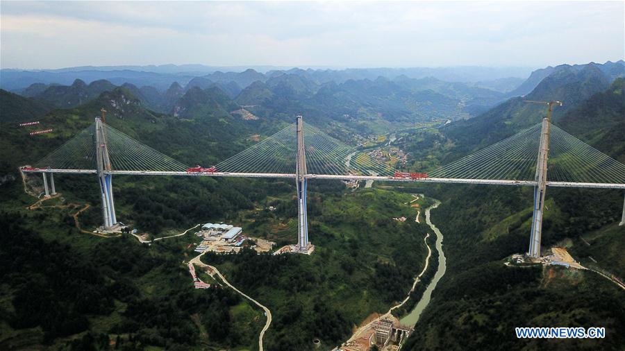 CHINA-GUIZHOU-PINGTANG BRIDGE-CONSTRUCTION-CLOSURE (CN)