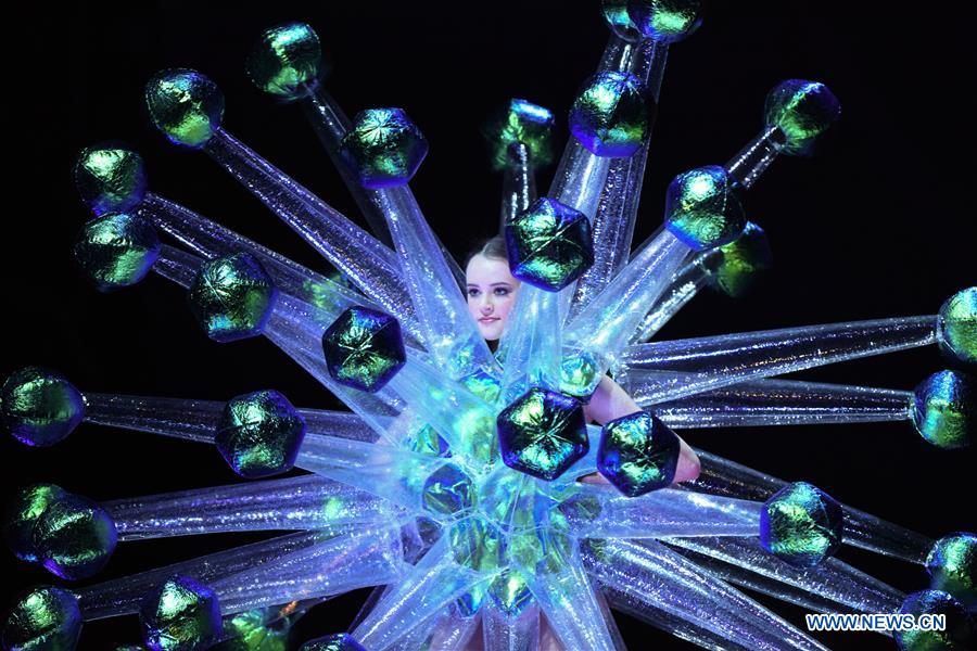 Creations presented during show of World of Wearable Art in New Zealand