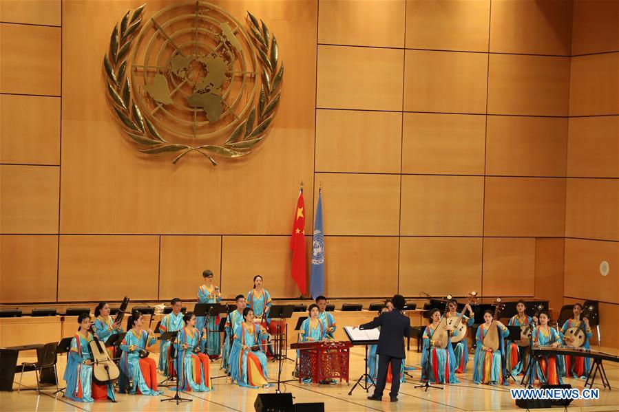 SWITZERLAND-GENEVA-CHINA-CONCERT