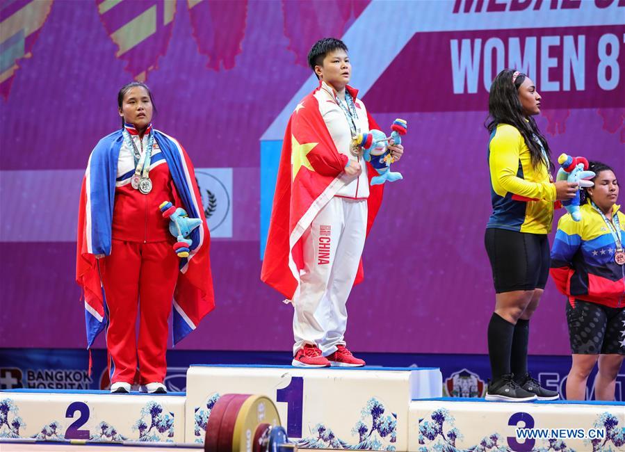(SP)THAILAND-PATTAYA-WEIGHTLIFTING CHAMPIONSHIPS-WOMEN'S 87KG