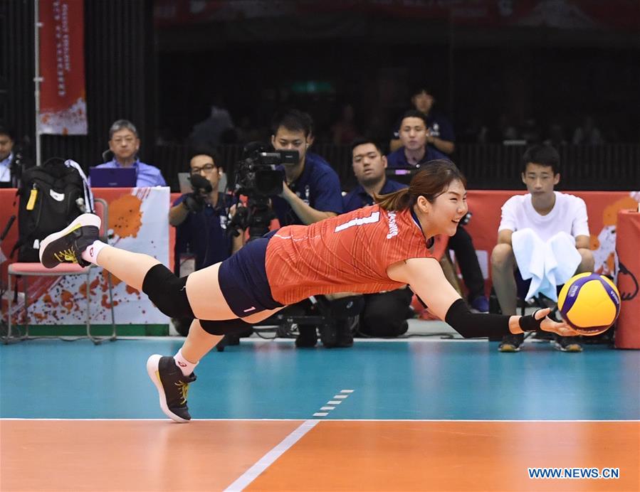 (SP)JAPAN-OSAKA-VOLLEYBALL-WOMEN'S WORLD CUP-KOR VS KEN