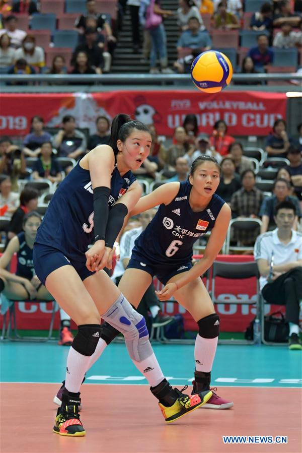 (SP)JAPAN-OSAKA-VOLLEYBALL-WOMEN'S WORLD CUP-CHN VS NED