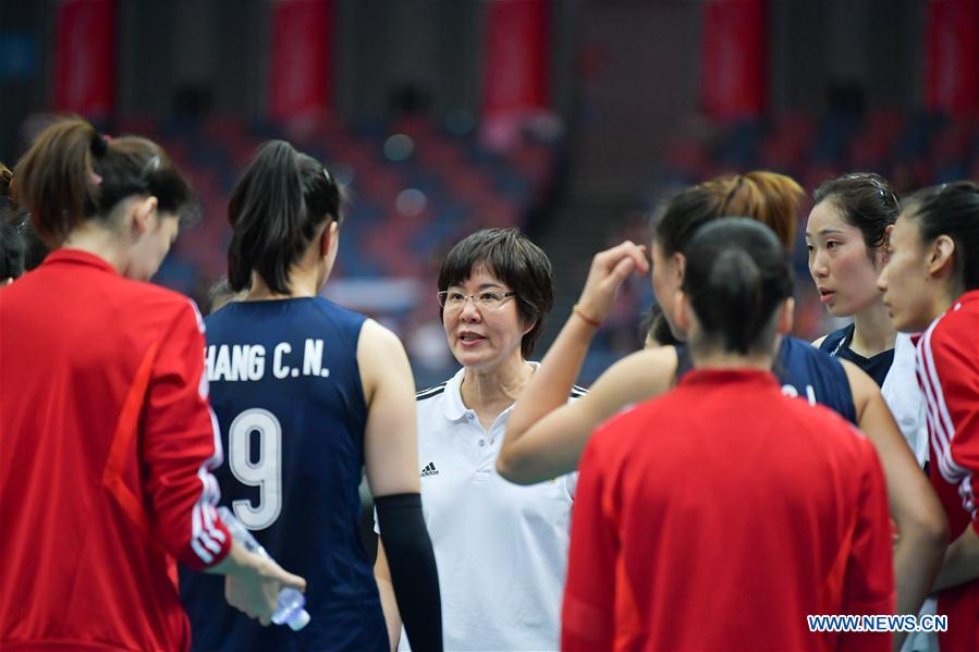 (SP)JAPAN-OSAKA-VOLLEYBALL-WOMEN'S WORLD CUP-CHN VS NED