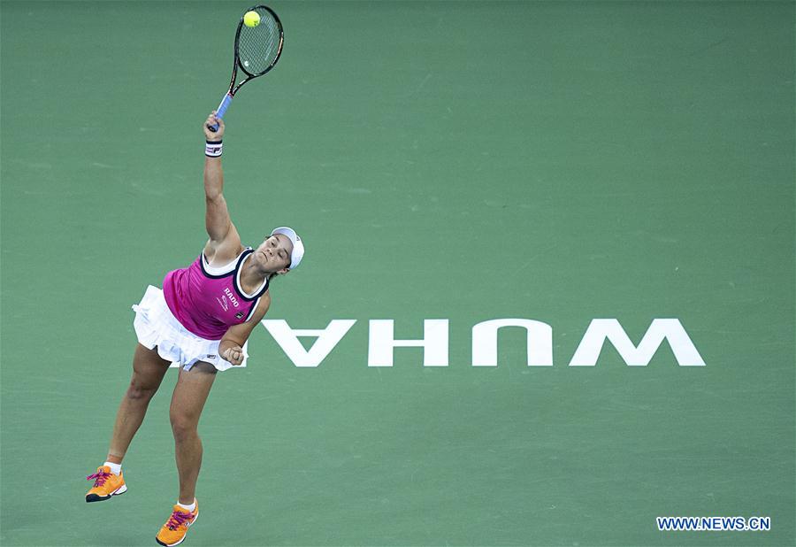 (SP)CHINA-WUHAN-WTA-TENNIS-WUHAN OPEN (CN)