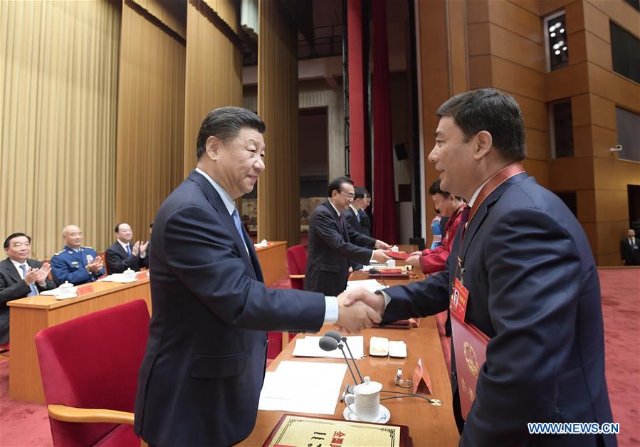 CHINA-BEIJING-XI JINPING-ROLE MODELS-ETHNIC UNITY AND PROGRESS (CN)
