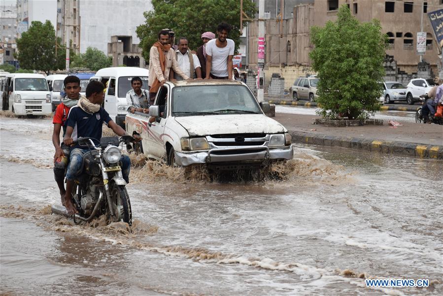 YEMEN-ADEN-HEAVY RAIN