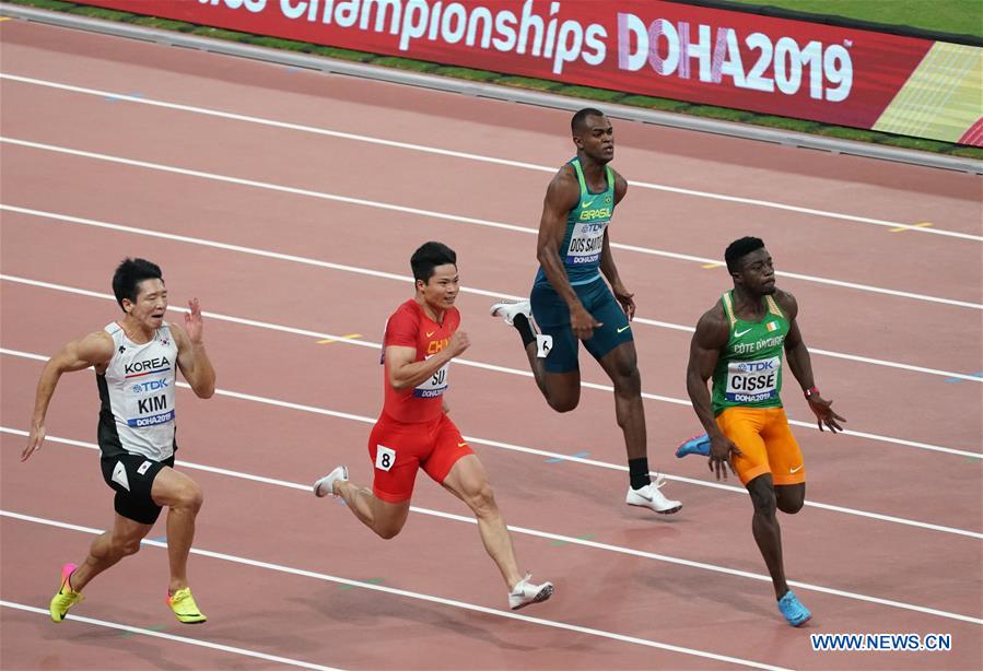 (SP)QATAR-DOHA-IAAF WORLD ATHLETICS CHAMPIONSHIPS-MEN'S 100M HEATS
