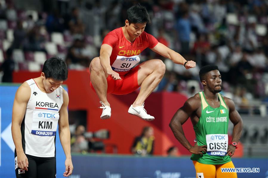 (SP)QATAR-DOHA-IAAF WORLD ATHLETICS CHAMPIONSHIPS-MEN'S 100M HEATS