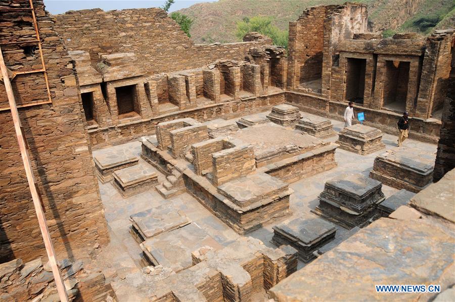 PAKISTAN-MARDAN-UNESCO-HERITAGE SITE-TAKHT-I-BAHI