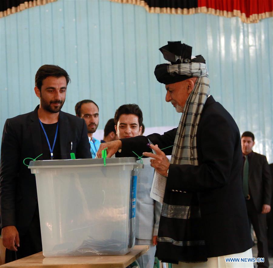 AFGHANISTAN-KABUL-PRESIDENTIAL ELECTION-VOTING