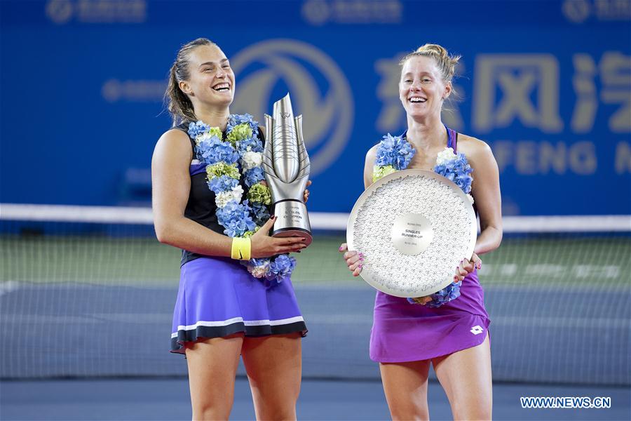 (SP)CHINA-WUHAN-WTA-TENNIS-WUHAN OPEN (CN)