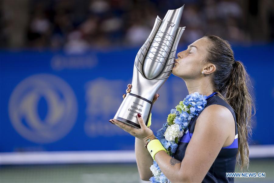 (SP)CHINA-WUHAN-WTA-TENNIS-WUHAN OPEN (CN)