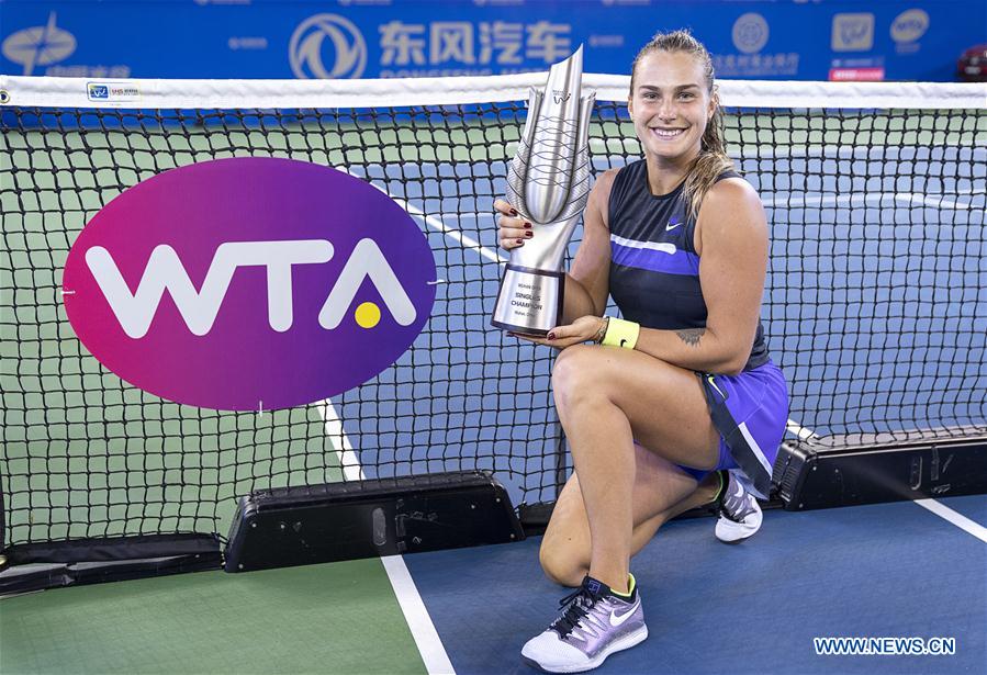 (SP)CHINA-WUHAN-WTA-TENNIS-WUHAN OPEN (CN)