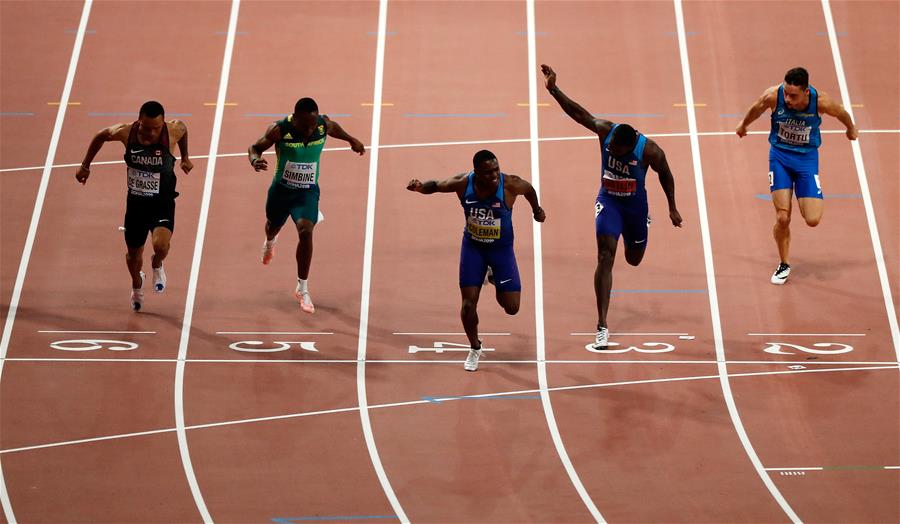 (SP)QATAR-DOHA-IAAF WORLD ATHLETICS CHAMPIONSHIPS-MEN'S 100M