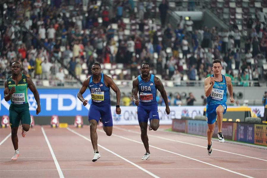 (SP)QATAR-DOHA-IAAF WORLD ATHLETICS CHAMPIONSHIPS-MEN'S 100M