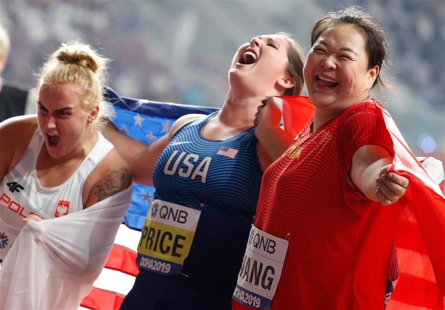 (SP)QATAR-DOHA-IAAF WORLD ATHLETICS CHAMPIONSHIPS-WOMEN'S HAMMER THROW