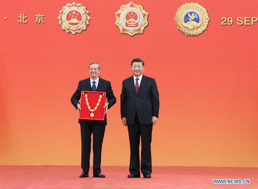 CHINA-BEIJING-NATIONAL MEDALS AND HONORARY TITLES-PRESENTATION CEREMONY (CN)